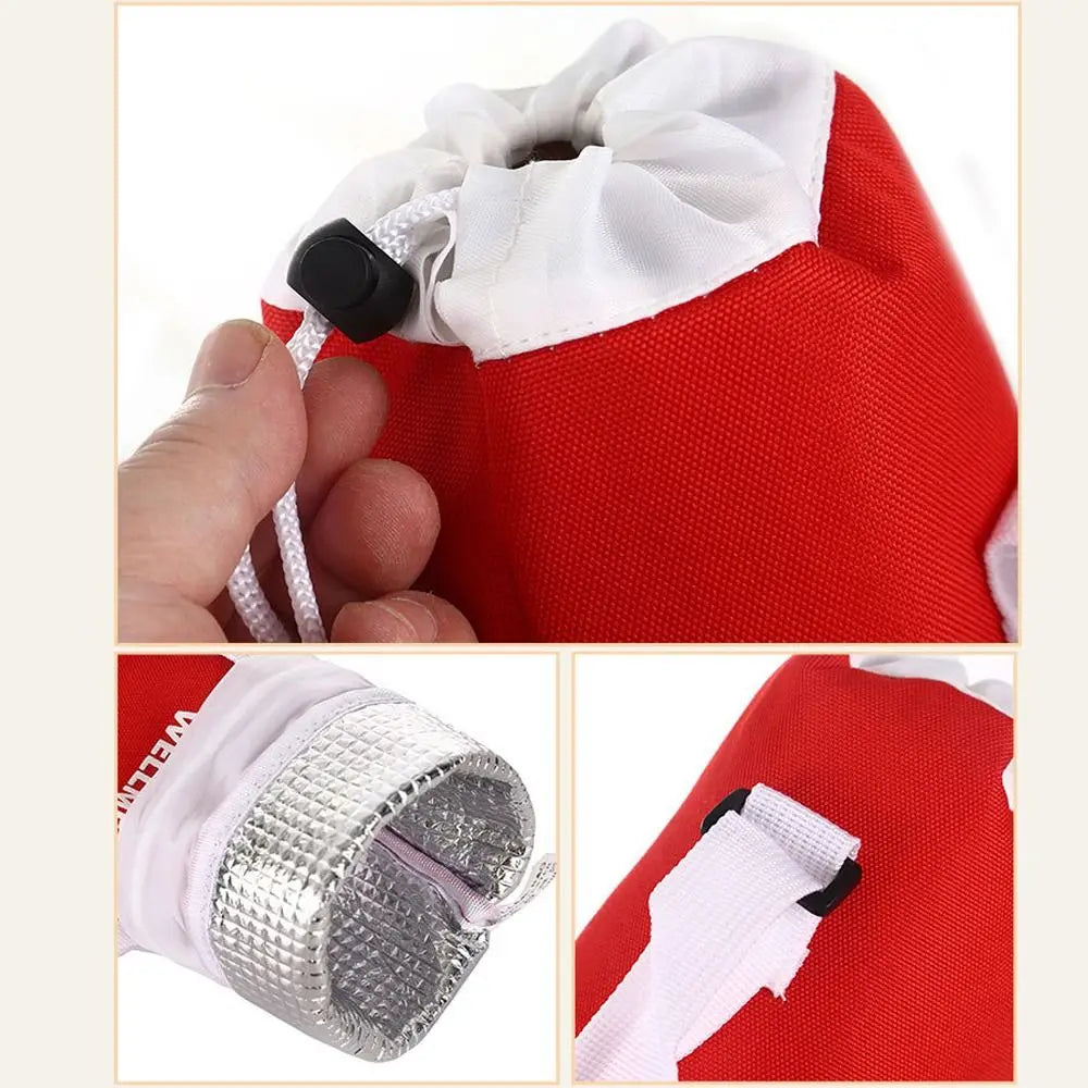 Waterproof Thermal Bottle Cover Bag - Portable Insulated Cooler Sleeve for Outdoor Sports & Travel Water Bottles