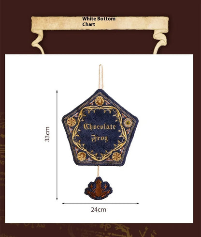 Miniso Warner Harry Potter Magic Chocolate Frog Towel – Embroidered Coral Velvet with High Count Embroidery