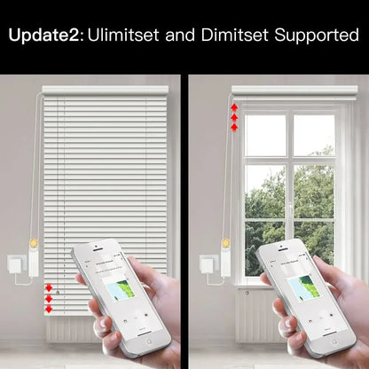 ZigBee Smart Roller Blind Motor - Tuya Smart Life App Drive Hub with Alexa & Google Home Voice Control