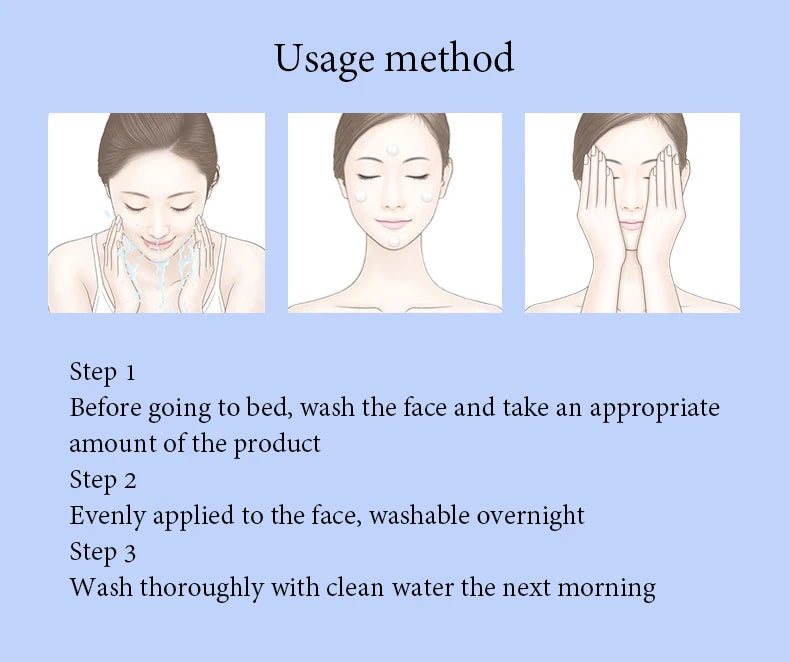 30 Pack Anti-Wrinkle Sleeping Facial Masks – Moisturizing & Firming Collagen Face Masks for Skincare, Korean Skin Care Products