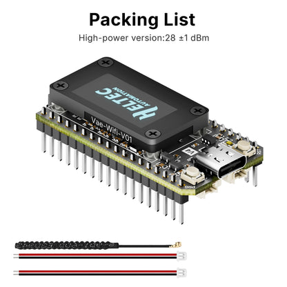 Heltec V4 LoRa 32 Development Board - ESP32-S3 SX1262 WiFi Bluetooth with GPS, 16MB Flash and 2MB PSRAM for IoT