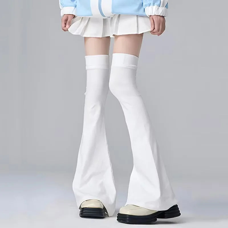 CHUANGERM Y2K Japanese Over-the-Knee Leg Stockings - Elastic Slimming Cuffs & Fashion Accessories