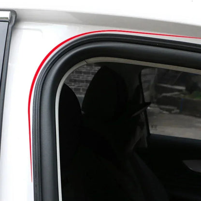 Car Door Soundproof Seal Strip - Universal EPDM Rubber Dustproof, Waterproof & Noise Insulation Seal for Cars and Trucks