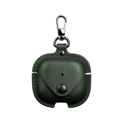 Leather Business Case for AirPods 4 – Luxury PU Headphone Cover with Hook