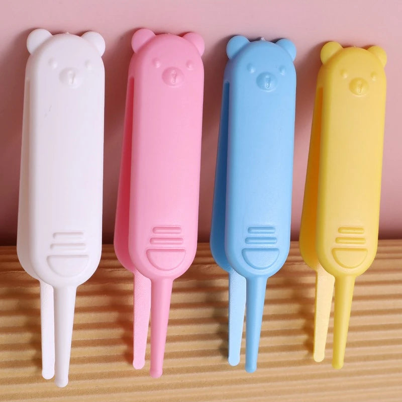 Baby Nose and Ear Cleaner Tweezers - Gentle Booger Remover and Newborn Hygiene Care Tool