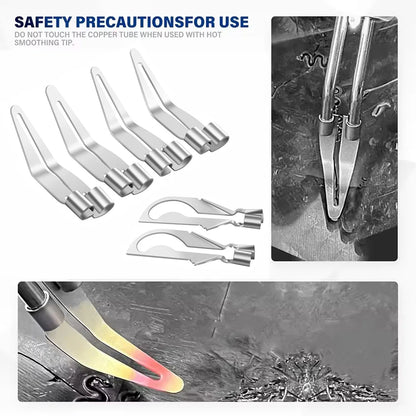 Plastic Welder Smoothing Tip - Car Bumper Dashboard Repair Welding Gun Accessory and Cutting Tool Nozzle