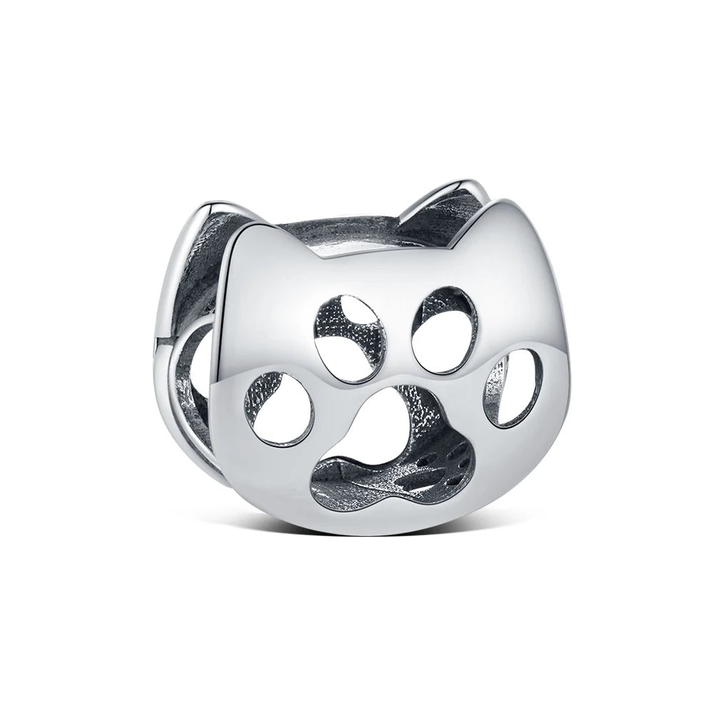 925 Sterling Silver Robot & Sea Turtle Charms Pendant — Moon Bead Bracelet Accessory, DIY Fashion Jewelry Gift for Women
