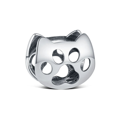 925 Sterling Silver Robot & Sea Turtle Charms Pendant — Moon Bead Bracelet Accessory, DIY Fashion Jewelry Gift for Women