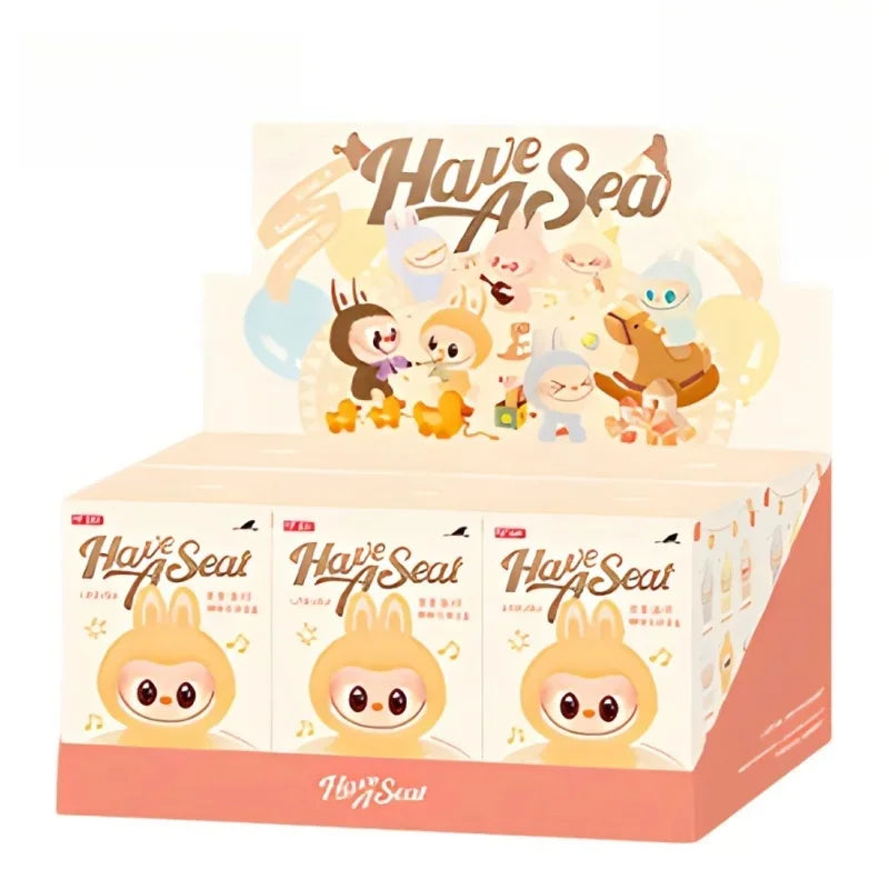 High-Quality Replica Labubu Blind Box - Keychain Backpack Decoration, Kawaii Kids Toy, Surprise Christmas Gift