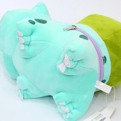 20cm Pokemon Reversible Plush Pillow – Ditto to Bulbasaur Transforming Cartoon Doll Cushion for Kids