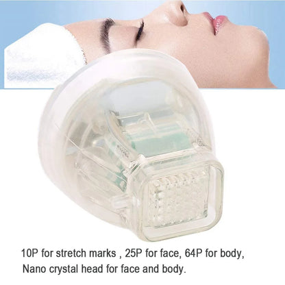 Disposable Fractional RF Cartridge – Gold Plated 10/25/64 Pins Nano Accessory for Anti-Stretch Marks Treatment