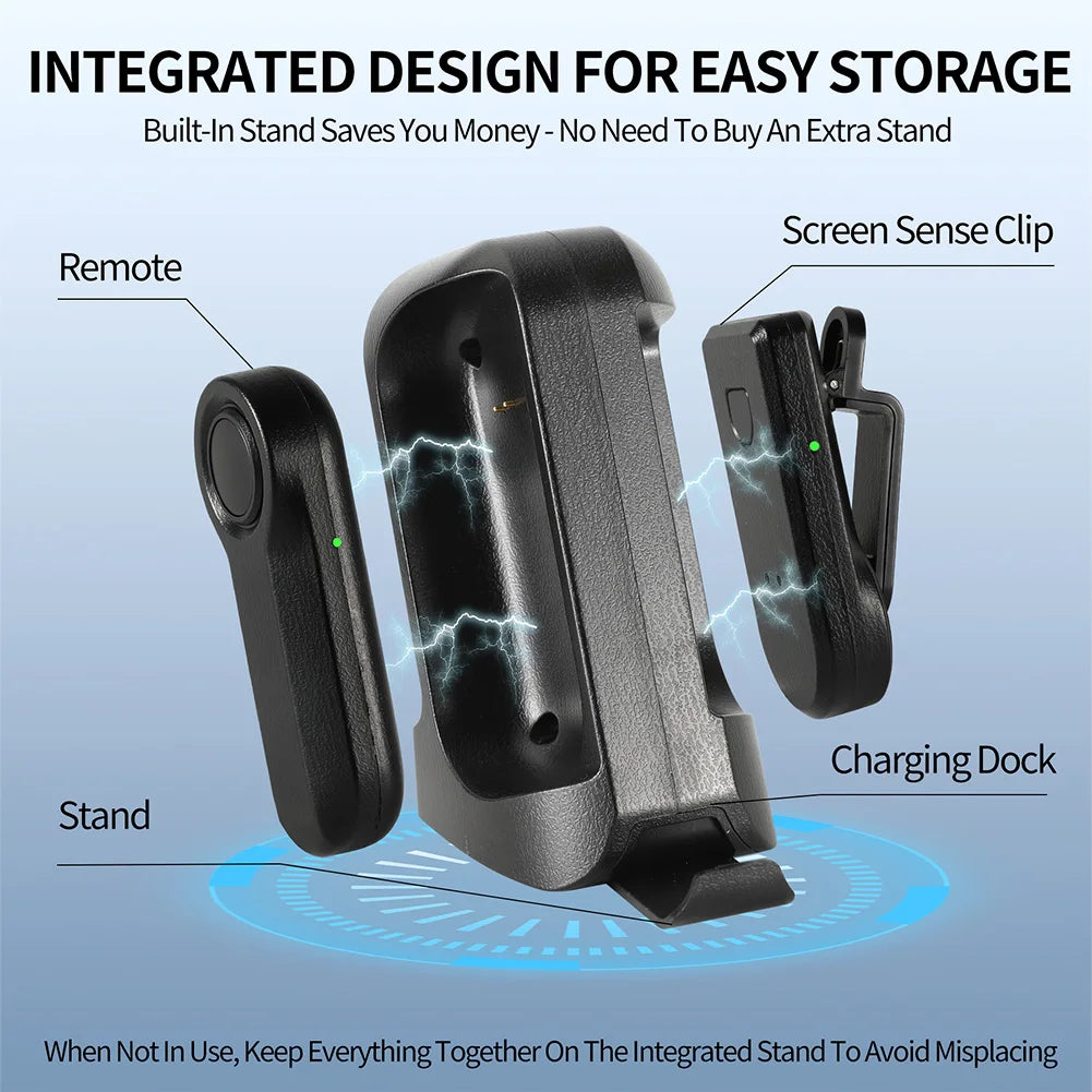 RF Camera Video Recording Remote and Page Turner for Kindle, Kobo, iPad, and Tablets - Perfect for EReaders and Novel Reading
