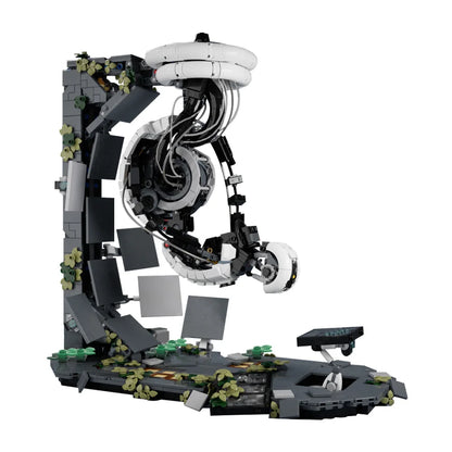 MOC Portal 2 GLaDOS Robot Building Blocks — Aperture Lab DIY Brick Toy Gift