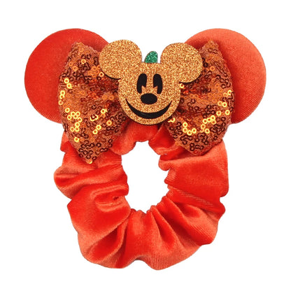Velvet Mouse Scrunchies - Cute Elastic Ponytail Holders & Hair Accessories for Girls