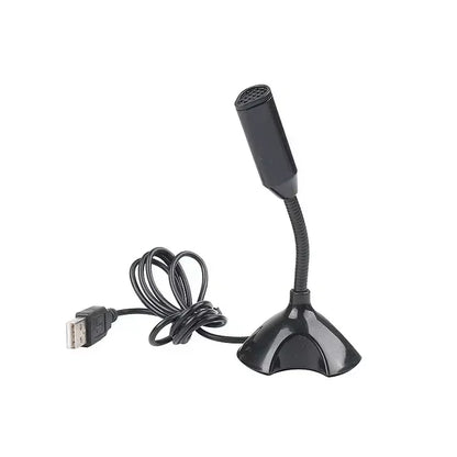 USB Studio Microphone with Adjustable Stand - Desktop Gaming, Streaming & Recording Mic for Laptop & Computer