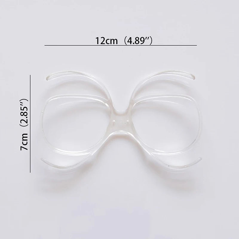 Ski Goggles Myopia Frame Insert – Flexible Optical Adapter for Prescription Lenses