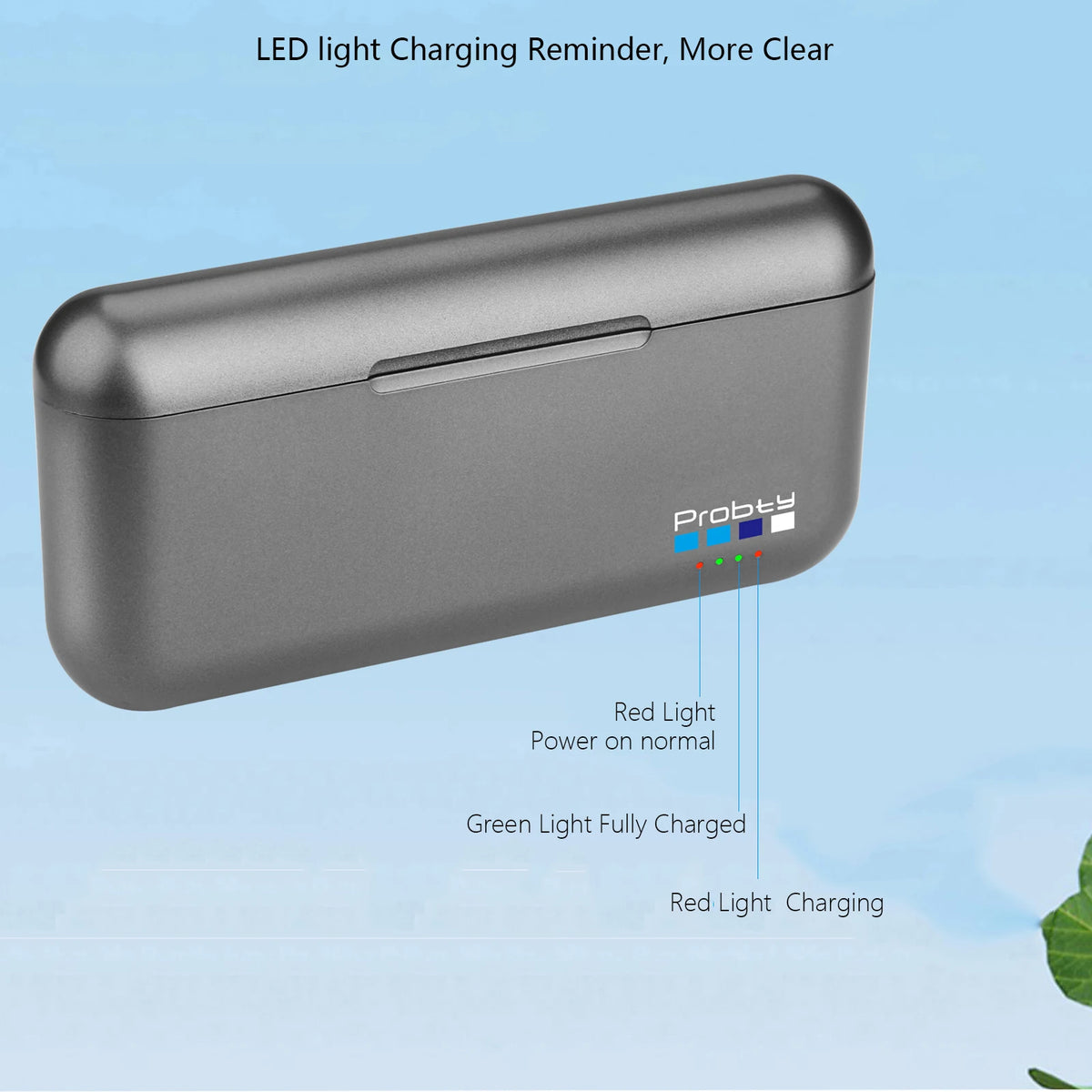 GoPro Enduro Battery 1850mAh & 3-Channel Charger - Replacement Batteries for HERO 9/10/11/12 Action Cameras