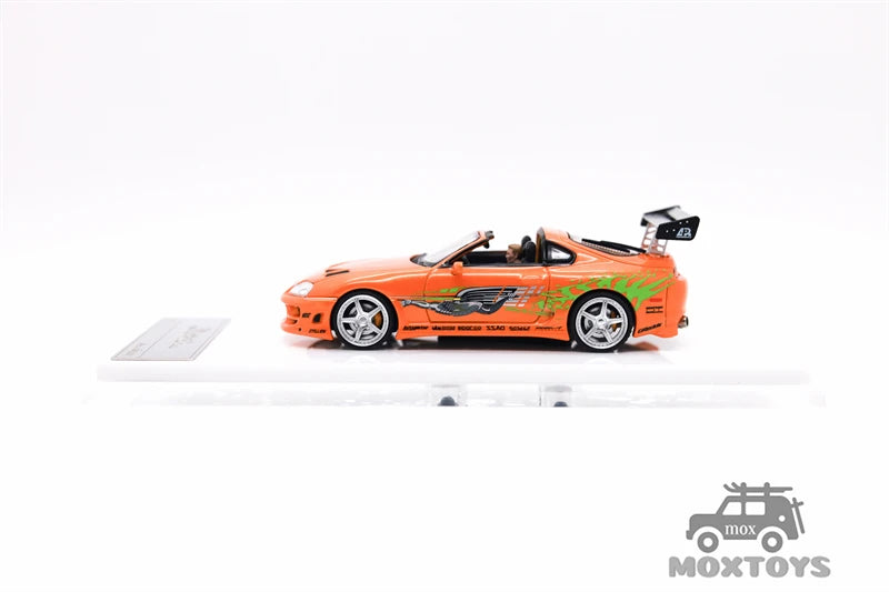 Preorder FS 1:64 Supra Targa A80 Bomex FNF Orange – Limited Edition Diecast Model Car