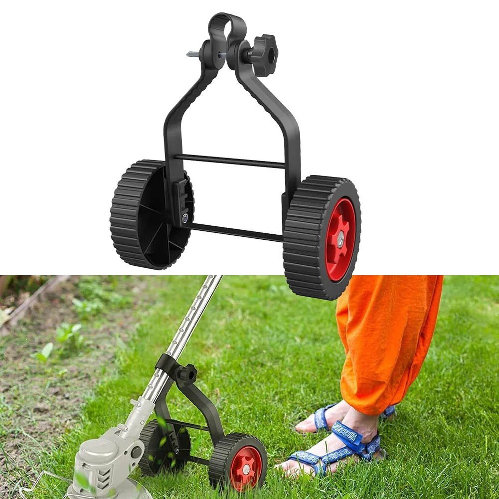 Universal Lawn Mower Wheel: Adjustable Support for Grass String Trimmer - Enhance Work Efficiency & Mower Maintenance
