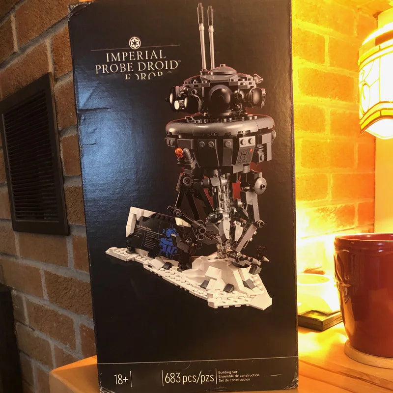 Imperial Probe Droid 75306 Model Bricks — Creative Robot Building Blocks, Toy for Boys, Christmas Gift