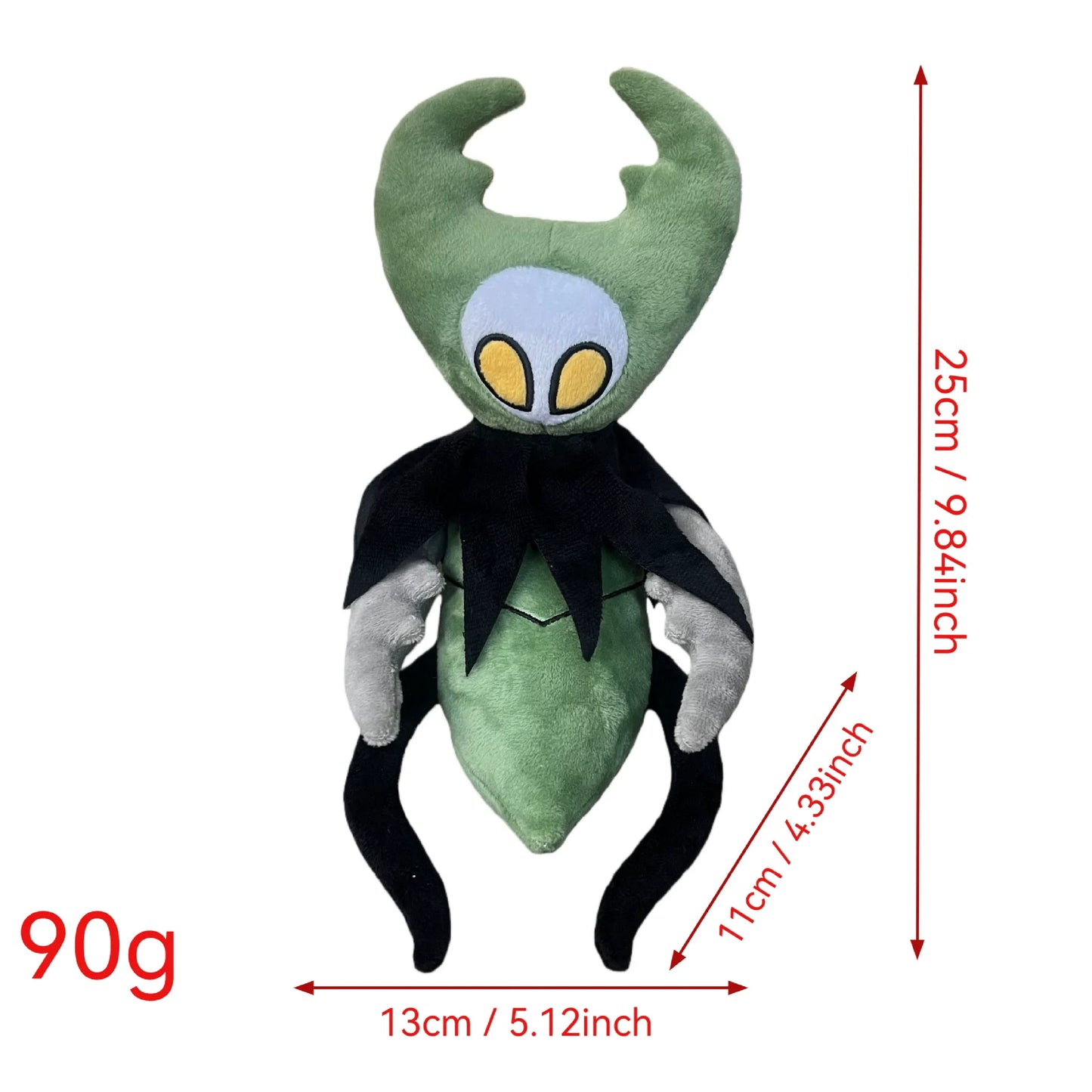 Hollow Knight: Silksong Plush Doll - Soft Bell Beast Collectible Cotton Toy Room Decor & Birthday Gift