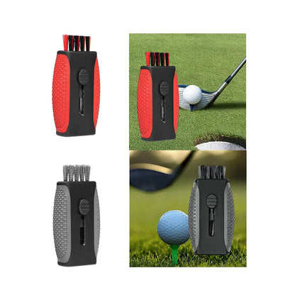 Retractable Golf Club Cleaning Brush – Mini Golf Cleaner Tool for Men