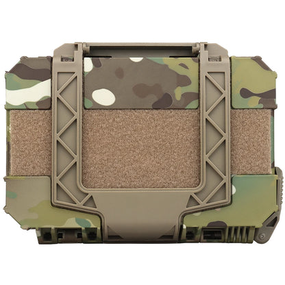 Molle Tactical Waterproof Case - Shockproof Double Sponge Protective Pouch, Lockable Battery and Mobile Phone Airsoft Vest Gear Cases