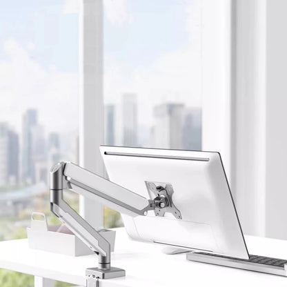 Universal Single Monitor Desk Mount – Adjustable Bracket for Screens Up to 32" and 19.8 lbs