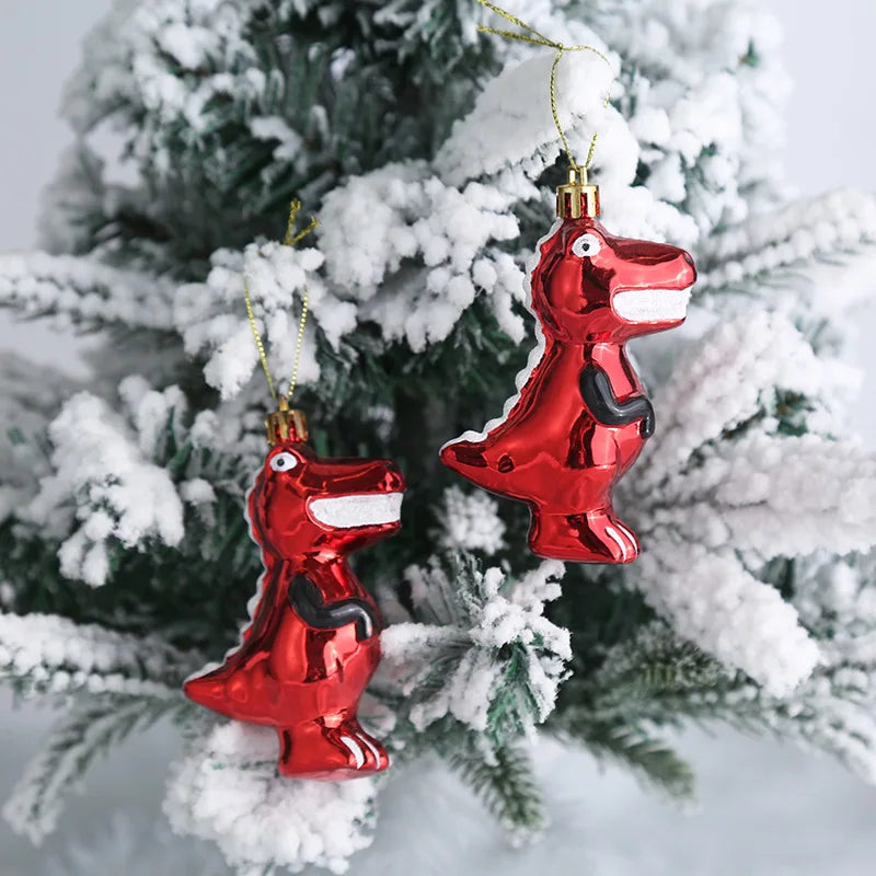 Christmas Tree Hanging Ornament – Red & White Candy Cane Pendant for Xmas, Home Decor & New Year 2024