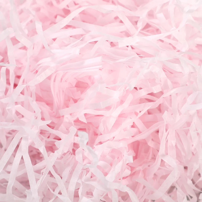 100g Colorful Crinkle Raffia Paper Filler – Shredded Lafite Grass for DIY Wedding, Party, Gift Box & Candy Packaging