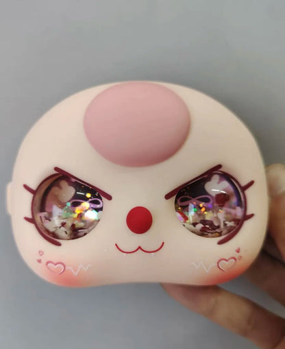 In-Stock 400% Baby Three Vinyl Faces — High-Quality Handmade Angry Expression Replacement Accessory for Dolls