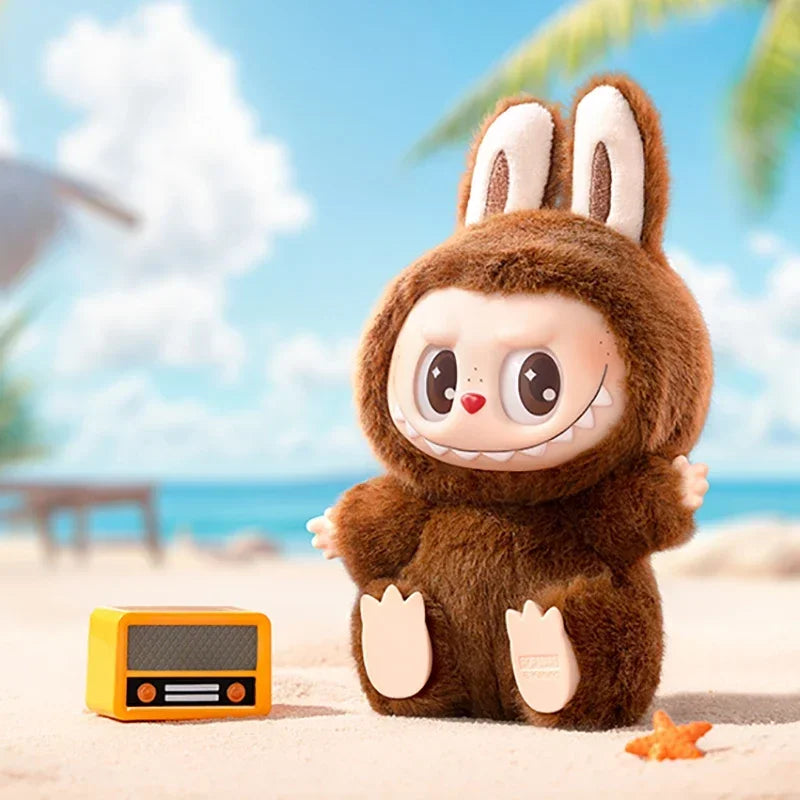 POP MART The Monsters Have A Seat Series Vinyl Plush Pendant Keychain – Blind Box Mystery Collectible Toy Figure