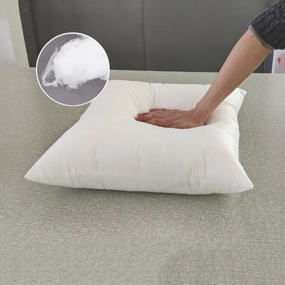 Real Home Cushion Core – PP Cotton Pillow Filling for Waist & Decorative Cushions, Available in Multiple Sizes (35x35 to 40x60cm)