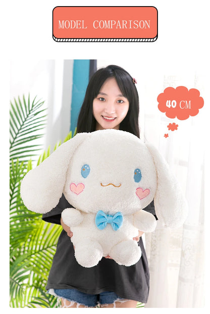 Sanrio Kawaii Cinnamon Roll Plush – Super Soft Large PP Cotton Pillow for Kids, Baby Sleep & Birthday Gift