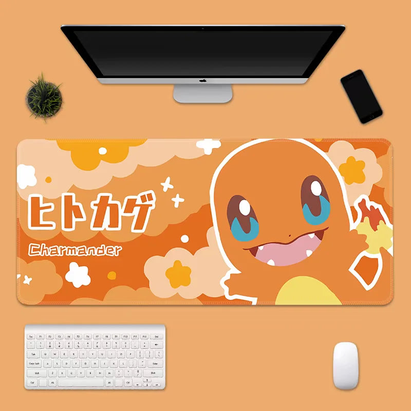 Cute Pokémon Anime Mouse Pad – Kawaii Gaming Mousepad for Laptop & Computer, Office Accessories Mouse Mat