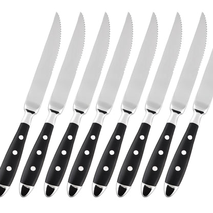 Classic Elegant Stainless Steel Cutlery Set – Fork, Spoon, Knife & Teaspoon Full Dining Steak Dinnerware Collection