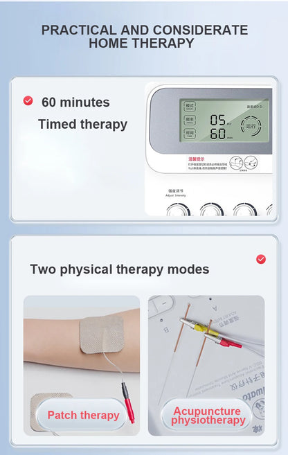 Hwato SDZ III Electroacupuncture Machine — 6-Channel Nerve & Muscle Stimulator Therapy Device for Acupuncture Treatment
