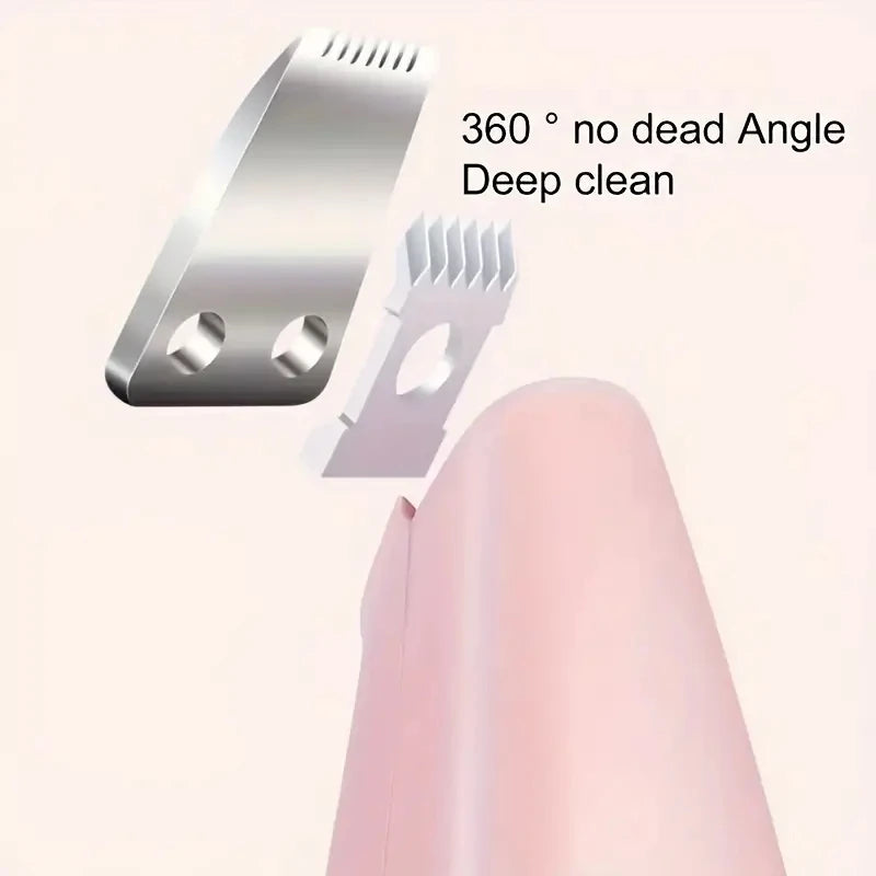 Pet Grooming Electric Clipper – Battery-Free Dog & Cat Hair Trimmer for Paws, Face, Eyes & Butt Hair Removal Tool