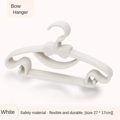 Baby Clothes Hangers – 10PCS Cute Kids Hanger Clips for Closet & Display