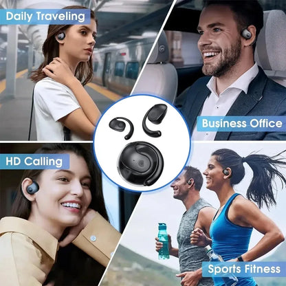 AI Real-Time Translator Earphones — 144 Languages, Wireless Bluetooth 5.3, Noise-Cancelling, IPX7 Waterproof Headphones for Travel