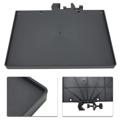 Universal Sound Card Tray for Microphone Stand - Clip for Tripod Bracket, Live Broadcast Microphone Rack Holder