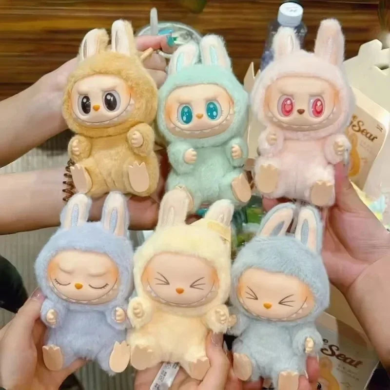 Hot Sale Anime Figure Labubu – Have A Seat Series Vinyl Pendant Doll & Cute Monster Keychain Toy, Birthday Gift