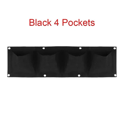 Wall Hanging Planting Bag – Multi-Pocket Vertical Garden Planter for Vegetables, Flowers, and Bonsai