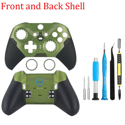 Xbox Elite Series 2 Controller Replacement Housing Shell Kit – Front & Back Case, LB/RB Buttons, Grips & Carry Bag Set
