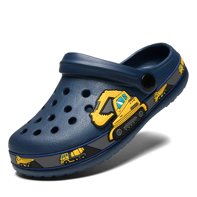 Cute Animal Baby Slippers – Summer Cartoon Sandals for Toddler Boys & Girls, Kids Beach Slides
