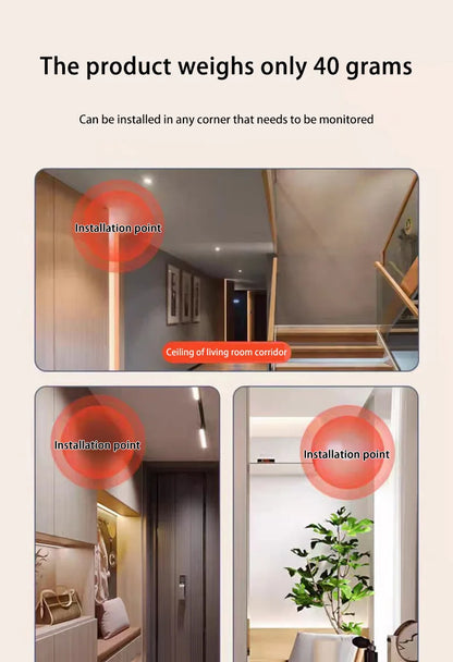 4K Wireless Mini Security Camera - Night Vision Motion Detection Home Surveillance Camcorder
