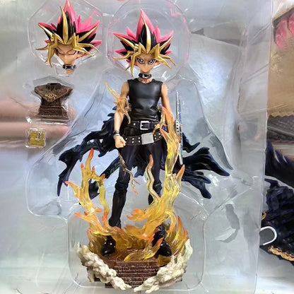 Yugi Muto Dark Game Action Figure - 28cm Duel Monsters PVC Statue, Collectible Ornament & Kids Toy Gift