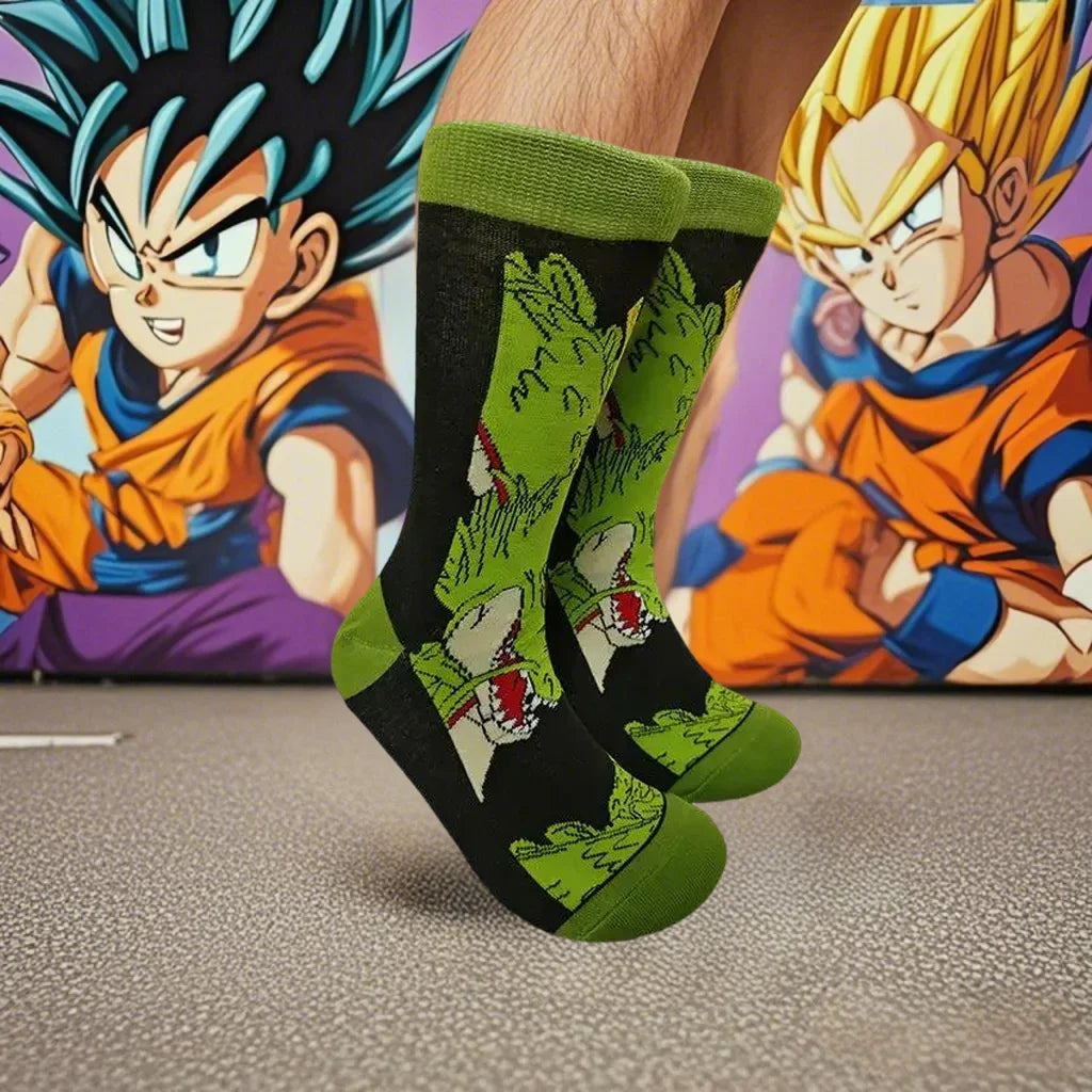 Dragon Ball Anime Socks — Men’s Fashion Cosplay Hip Hop Harajuku Style