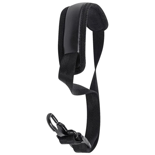 Adjustable Saxophone Neck Strap - Soft, Padded Leather for Alto and Tenor Sax, Breathable Comfort Upgrade