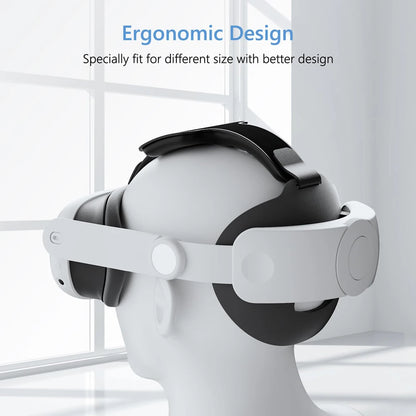 Head Strap for Meta Quest 3/3S – Comfortable Sponge VR Headset Replacement Accessory